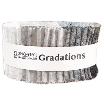  NEW Stonehenge Gradations 2.5" Strips Graphite 