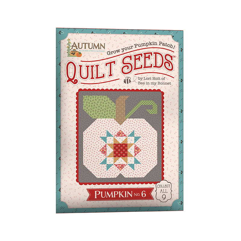  Autumn Quilt Seeds Pumpkin Pattern No. 6 