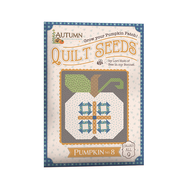  Autumn Quilt Seeds Pumpkin Pattern No. 8 