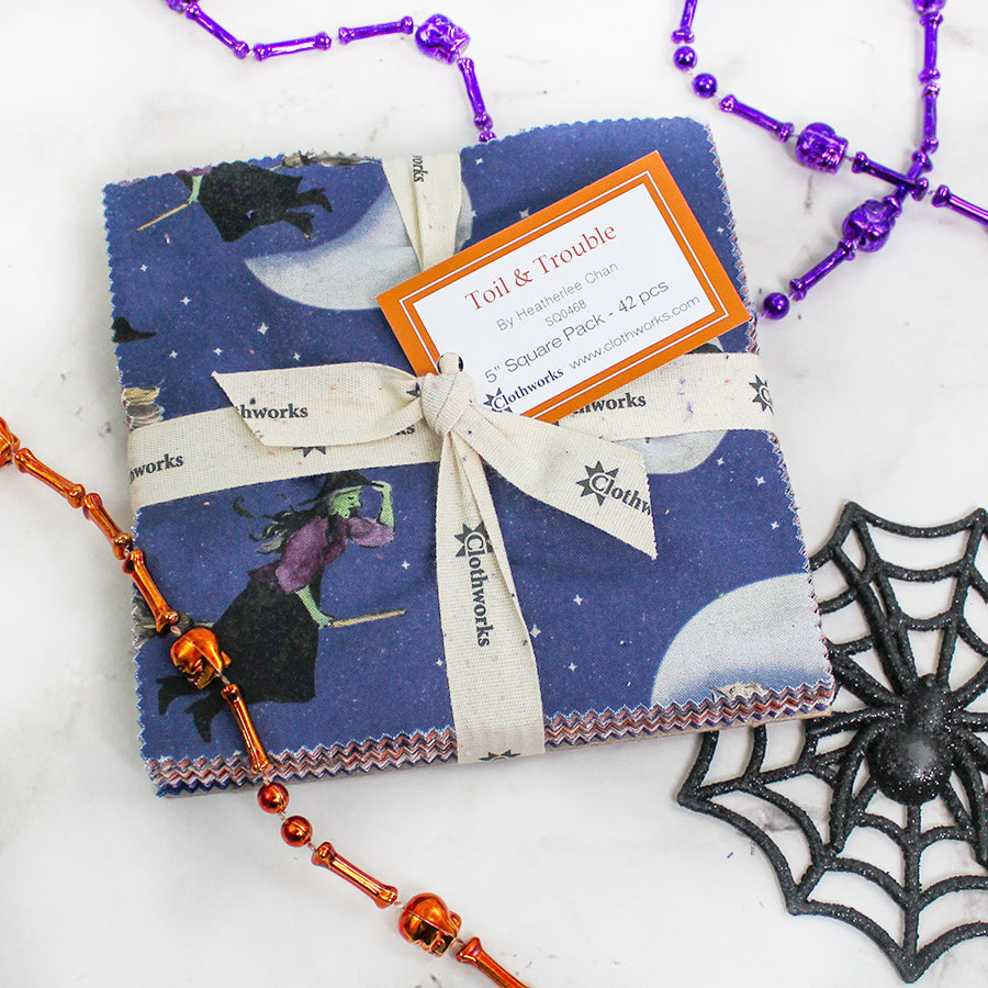 Toil & Trouble 5" Squares 