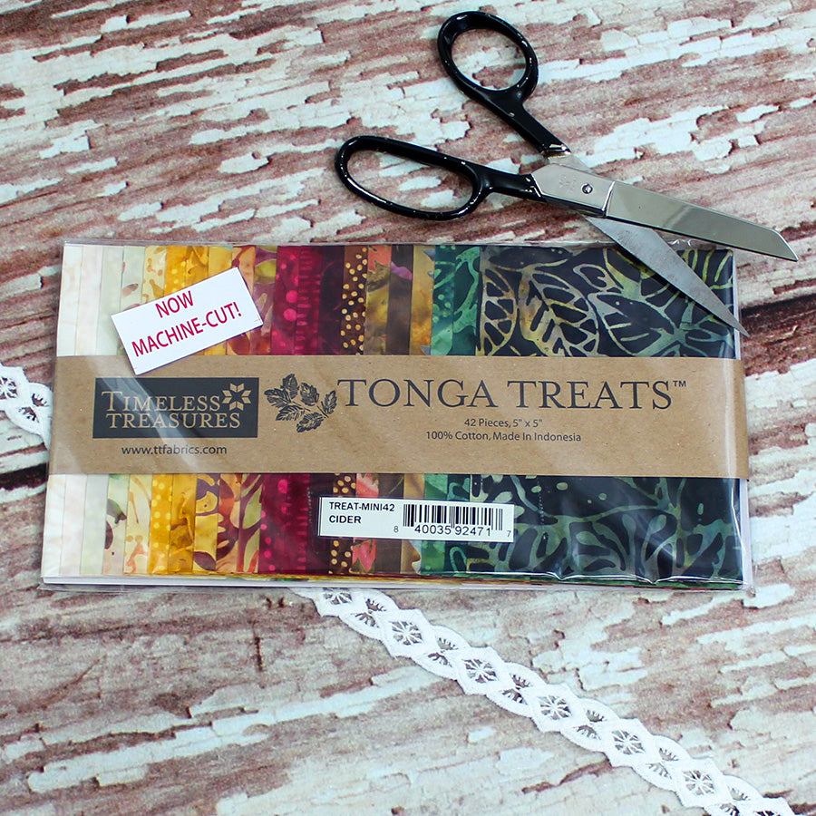  Tonga Treats Cider Batiks 5" Squares 