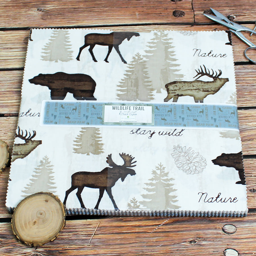  Wildlife Trail 10 Karat Gems 10" Squares 