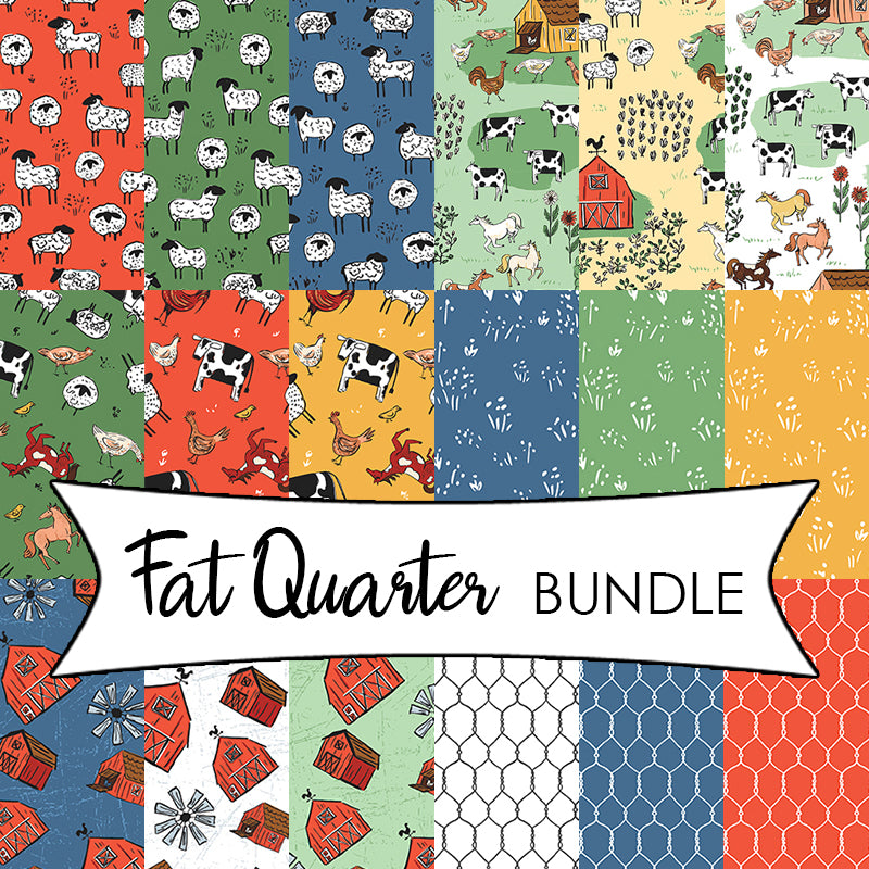  Farm Livin' Fat Quarter Bundle 
