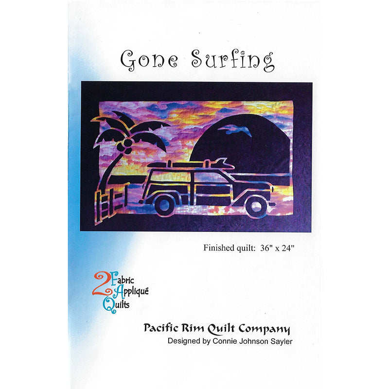  Gone Surfing Quilt Pattern by Pacific Rim Quilt Company 