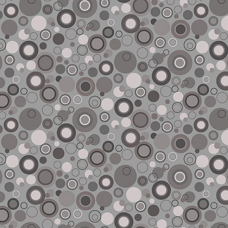  Bubble Dot Basics Gray 
