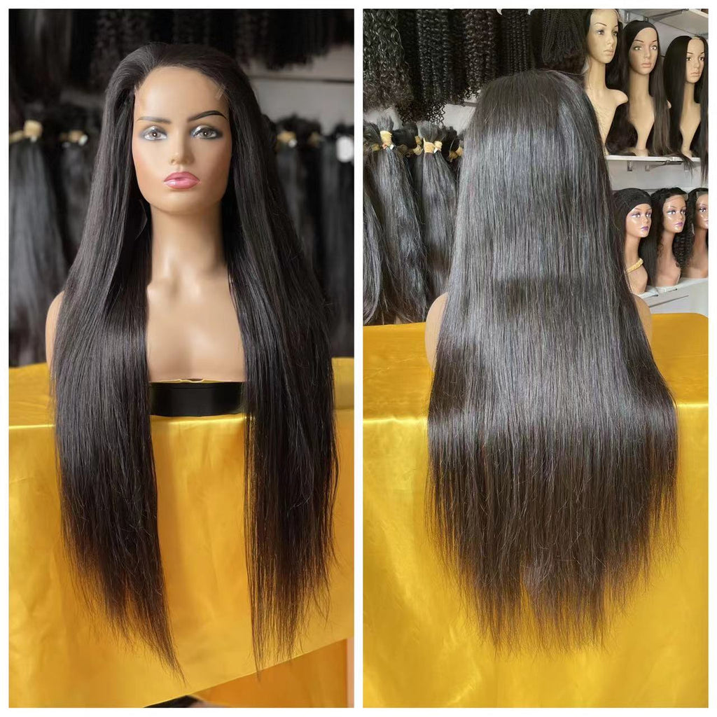 Straight 5x5 HD closure wig