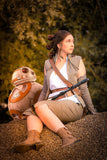 Star Wars 8 Die letzten Jedi Rey Outfit Cosplay Kostüm