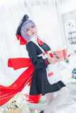 Genshin Impact x KFC Noelle Dienstmädchen Kleid Cosplay Kostüm