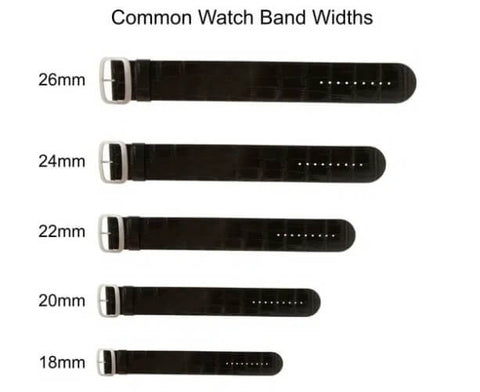 efter skole Fancy kjole blive imponeret What Size Watch Band Do I Need? Watch Band Measuring Guide – megalith watch