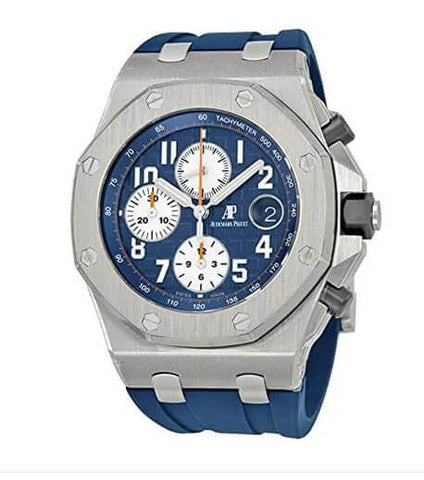 Audemars Piguet Royal Oak Offshore Blue Dial Chronograph Watch