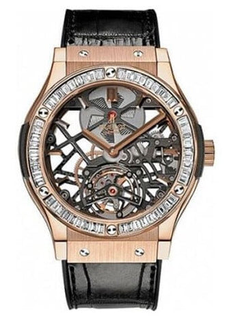 Hublot Classic Fusion Tourbillon 18K King Gold Diamond Men’s Watch