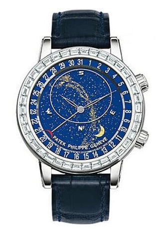 Patek Philippe Grand Complications Celestial 18K White Gold Diamond Men’s Watch