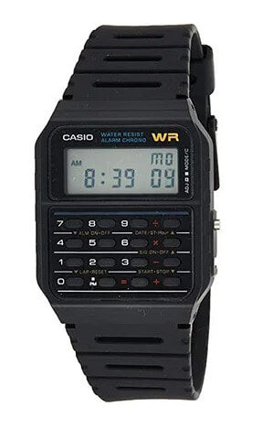 Casio Men’s Vintage CA53W-1 Calculator Watch