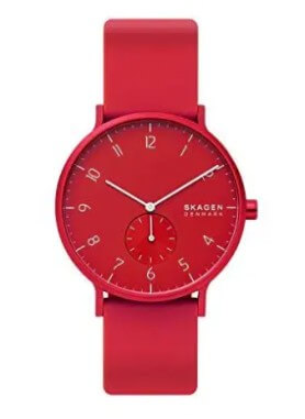 Skagen Men’s Aaren Silicone Watch