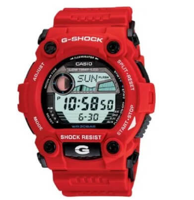 Casio G7900A-4 Red Digital Sport Watch
