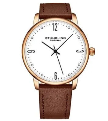 Stuhrling Original Herren-Armbanduhr in Roségold