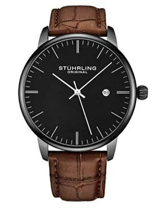 Stuhrling Original Dress Analog Watch Dial with Date