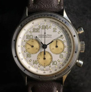 Hamilton, 24-hour chronograph.