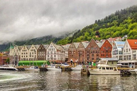 Norway houses, Bergen.