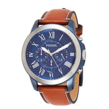 Fossil Men’s Grant Quartz Stainless Steel.