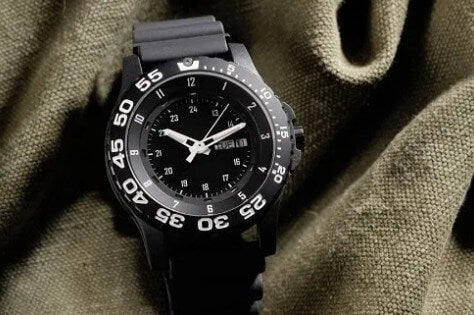 Sturdy Tactical Watch Black