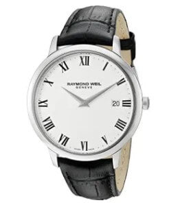 Raymond Weil’Toccata’ Swiss Quartz Stainless Steel Watch.