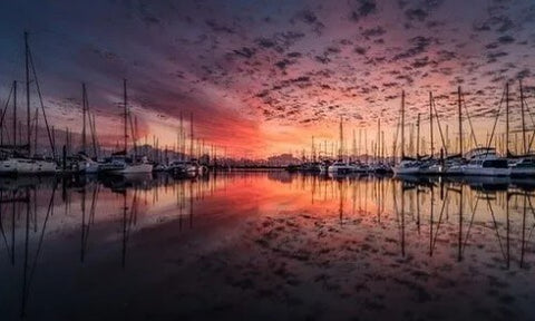 Yacht Club Marina Sunset