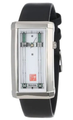 Bulova Damenuhr 96L63 Frank Lloyd Wright Willits.