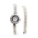 Women Pearl Wristwatch