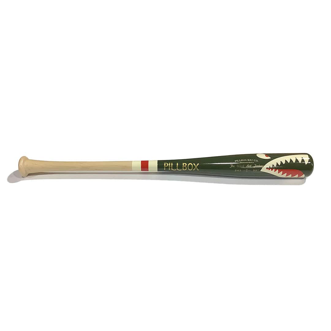 Pillbox PB243 SHARK Wood Player Bat | Maple | 30