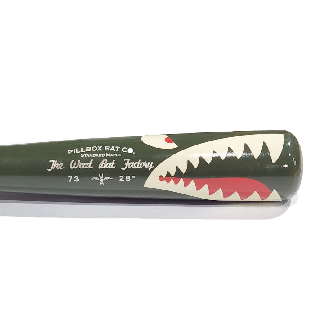 Pillbox PB73 Shark Wood Player Bat | Maple | 28