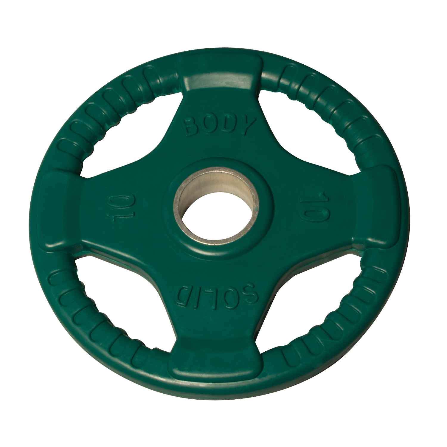 Body-Solid Colored Rubber Grip Olympic Plate Set