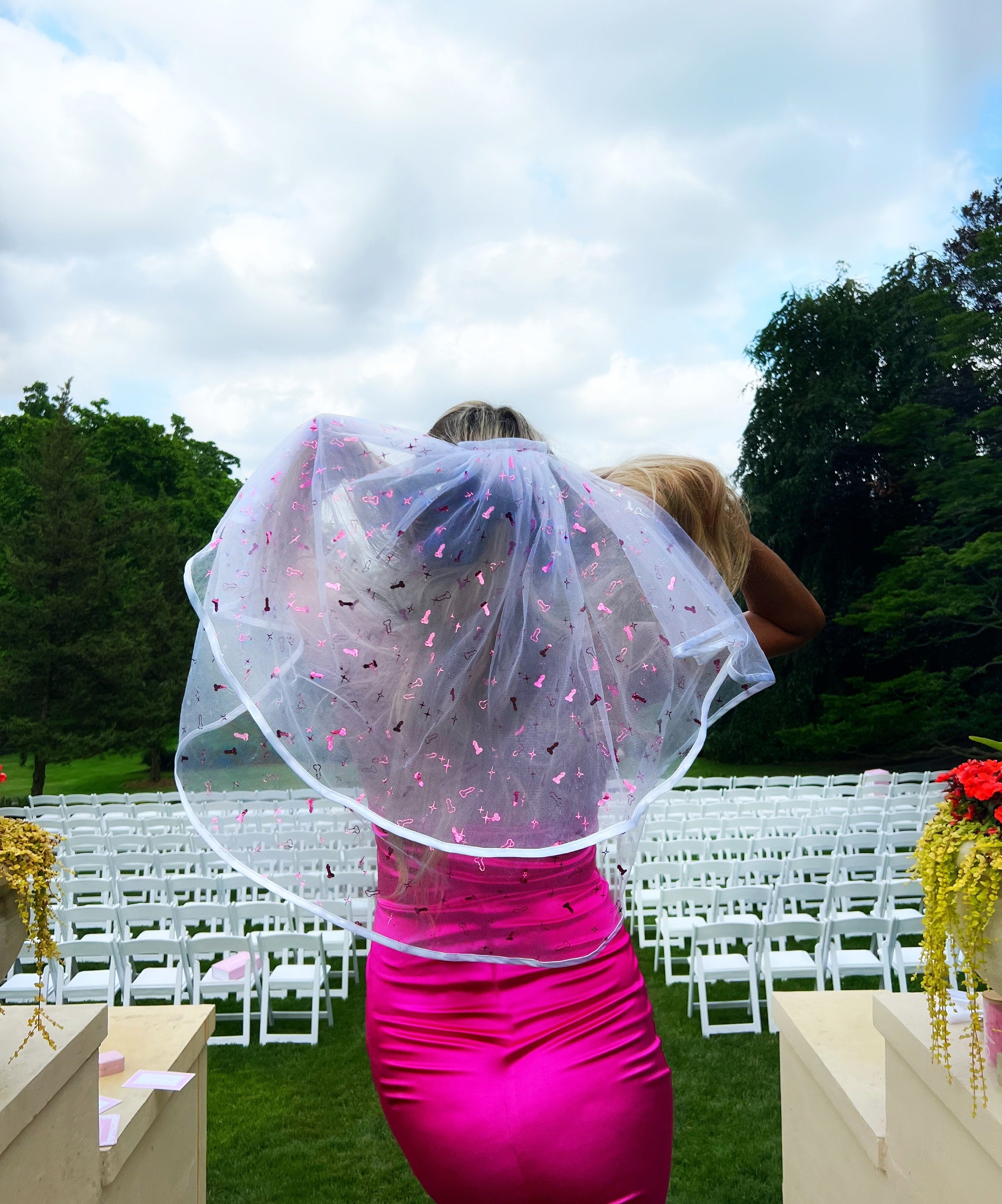 Ultimate Bachelorette Party Foil Veil