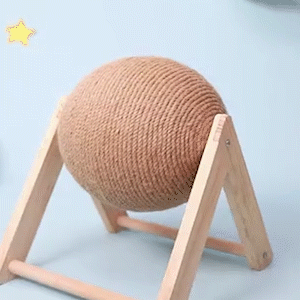 Katzenkratzen Ball Spielzeug Kätzchen Sisal Seilscheibe Schleifpfoten Spielzeug Katzen Kratzer tragen resistente Haustiermöbel Vorräte - Aliexpress