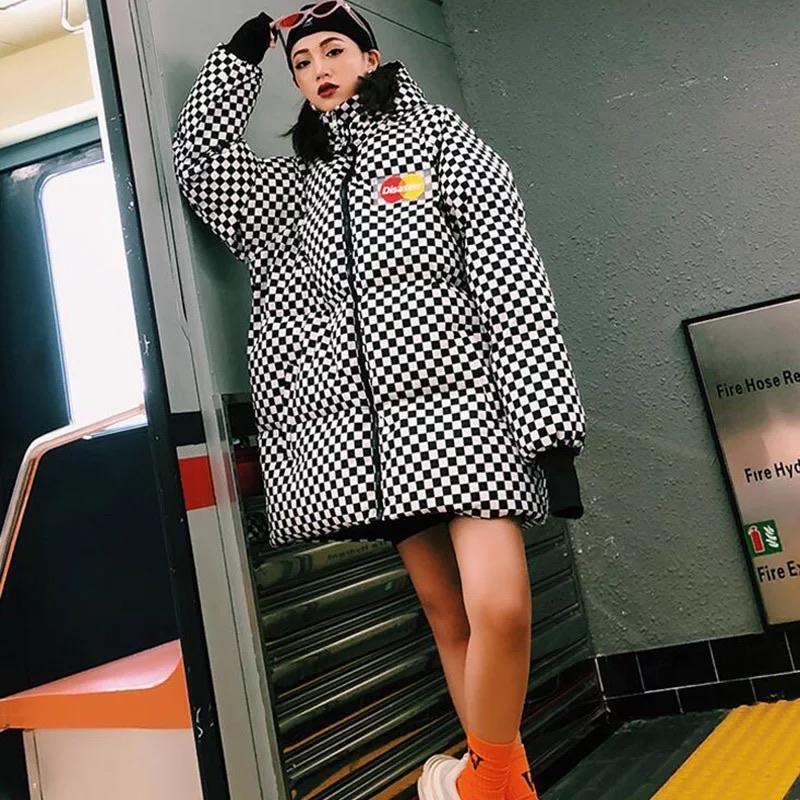 Disaster Checkered Puffer Jacket ??