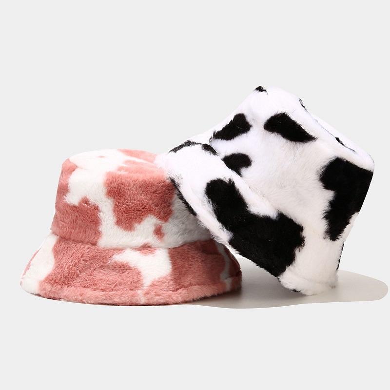 Fluffy Cow Bucket Hat ??