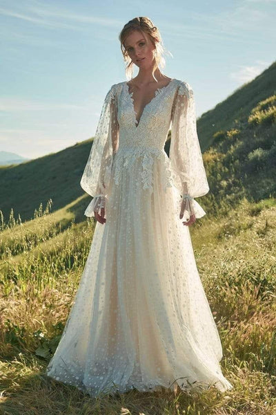 20 Long Sleeve Wedding Dresses for Winter – DM DRESS