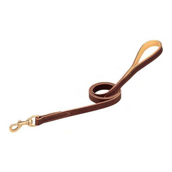 Weaver Deer Ridge Leather Leash Chestnut 3/4