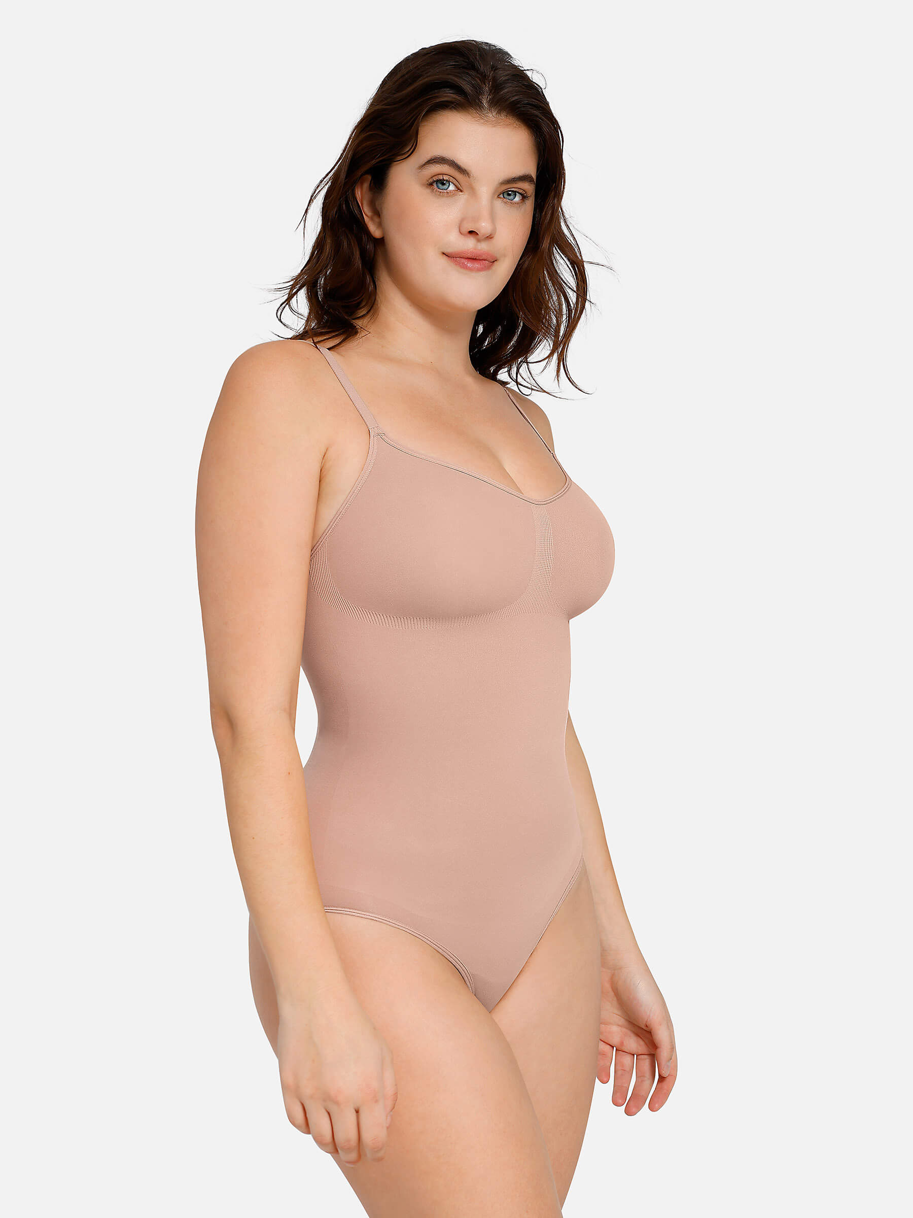 Feelingirl Everyday Wear Seamless Thong Bodysuit