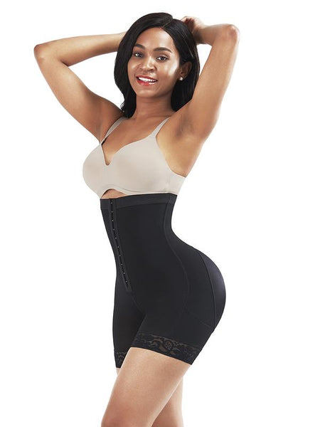 high waisted shaper shorts