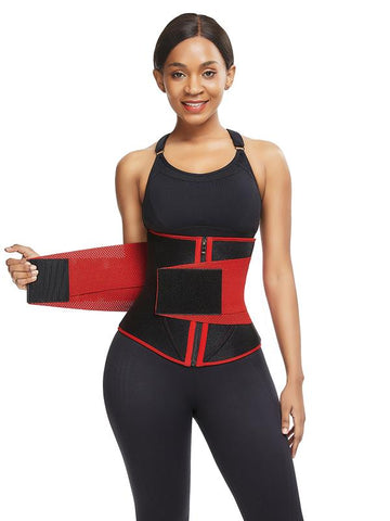 zipper waist trainer for weight loss