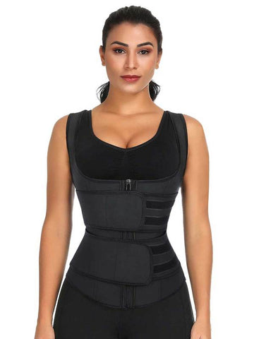 double belt waist trainer