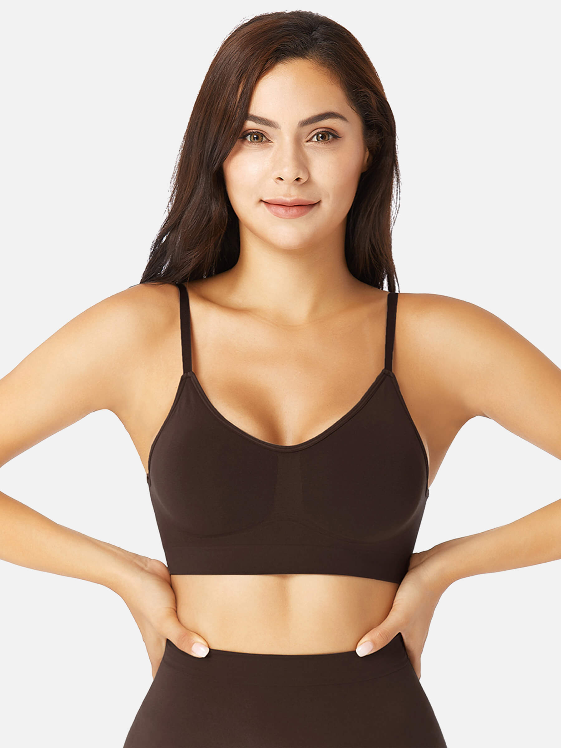 Feelingirl Sports Comfort Plus Size Adjustable Bra