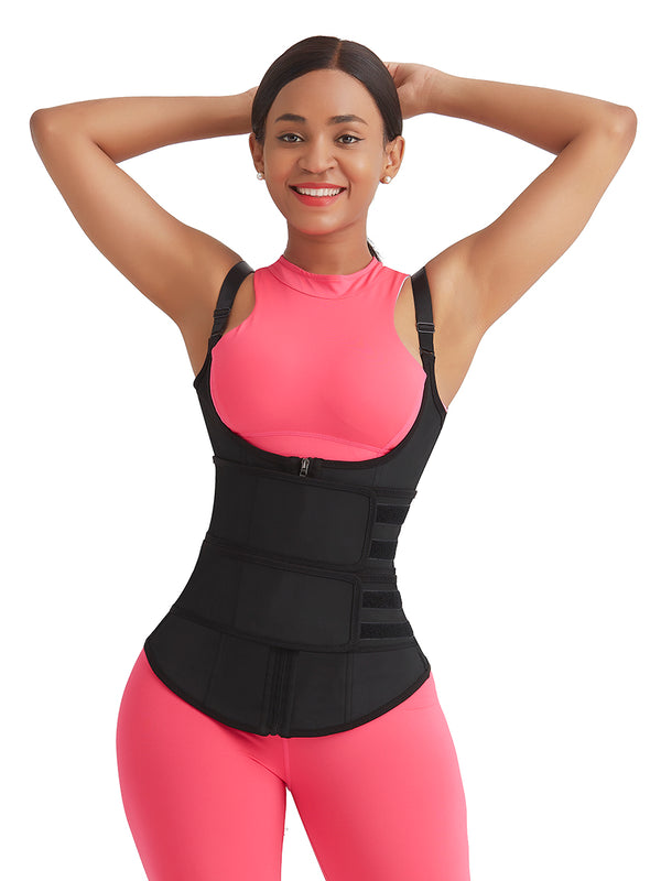 latex waist trainer vest