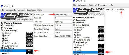VESC_TOOL electric speed controller benjamin vedder VESC controller VESC6.12 VESC6.0 VESC4.12 V4 SUPER ESC