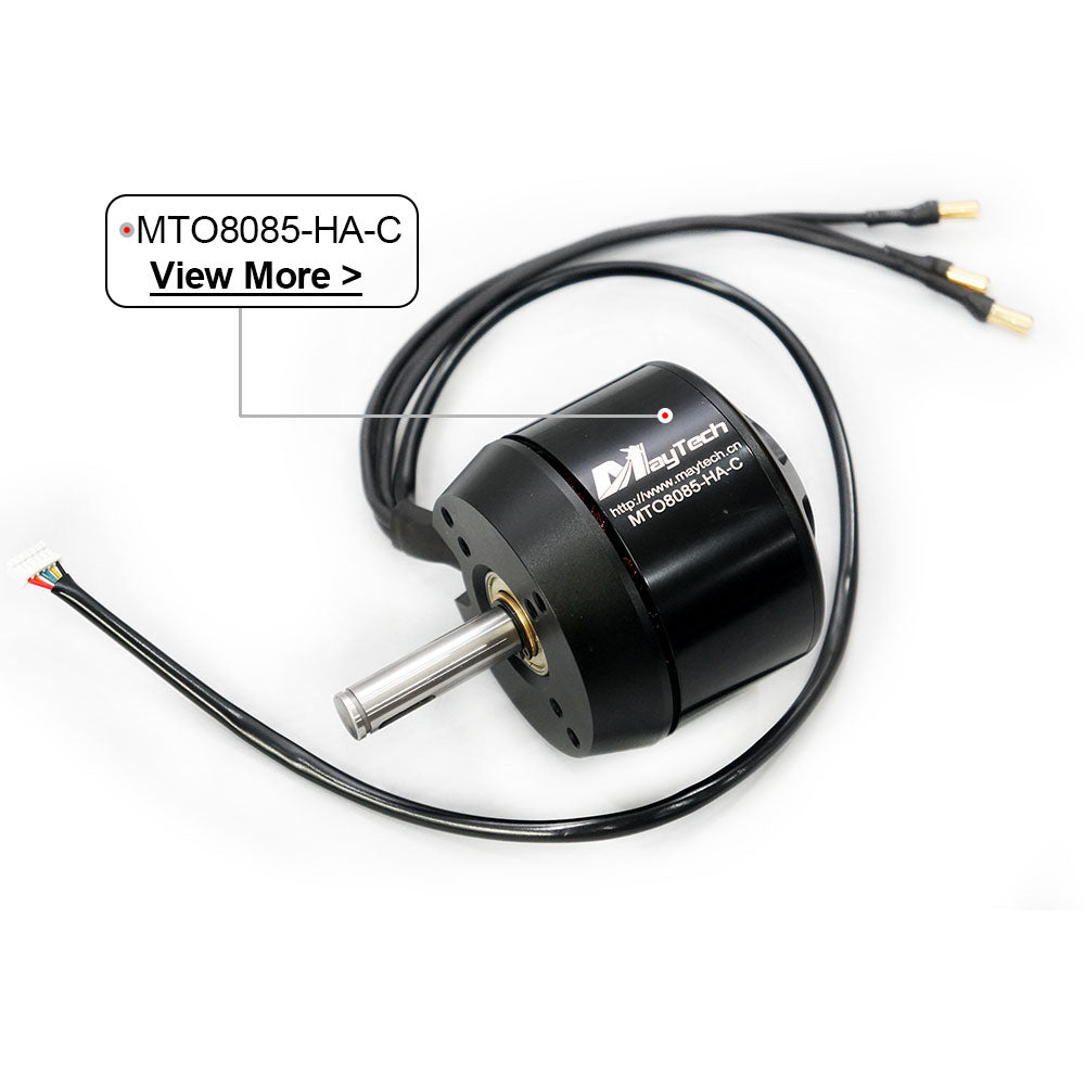 Maytech Brushless 8085 160KV Closed Cover Sensored 12mm Shaft Motor for Esk8/E-scooter