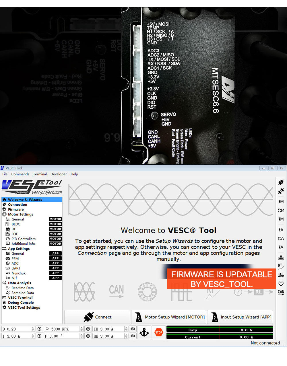 【Spring Sale 20% OFF】Maytech MTSVESC6.0 based 200A VESC Speed Controller for Esk8/Mountainboard/Robotics