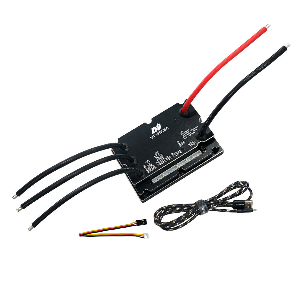 Maytech 200A VESC6-based Speed Controller for Electric Skateboard Mountainbaord E-bike/E-scooter Powerful MTSVESC6.6 Lawnmower Robot/ Camera motorized dolly