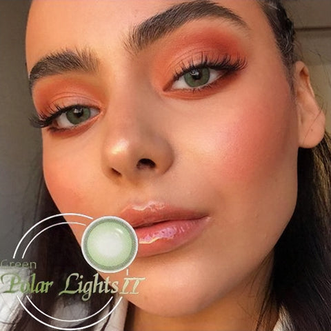 Polar Lights Green II Colored Contacts