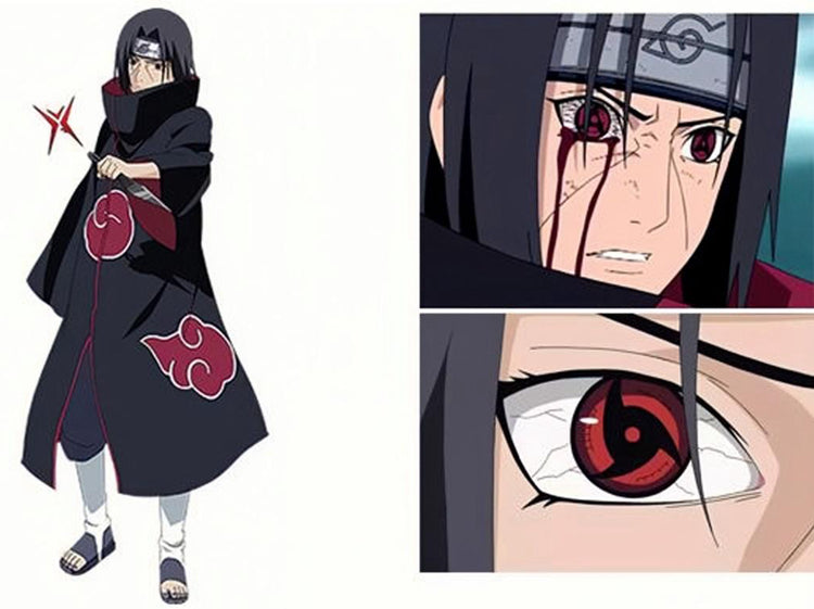 Itachi Mangekyou Sharingan colored contacts lenses